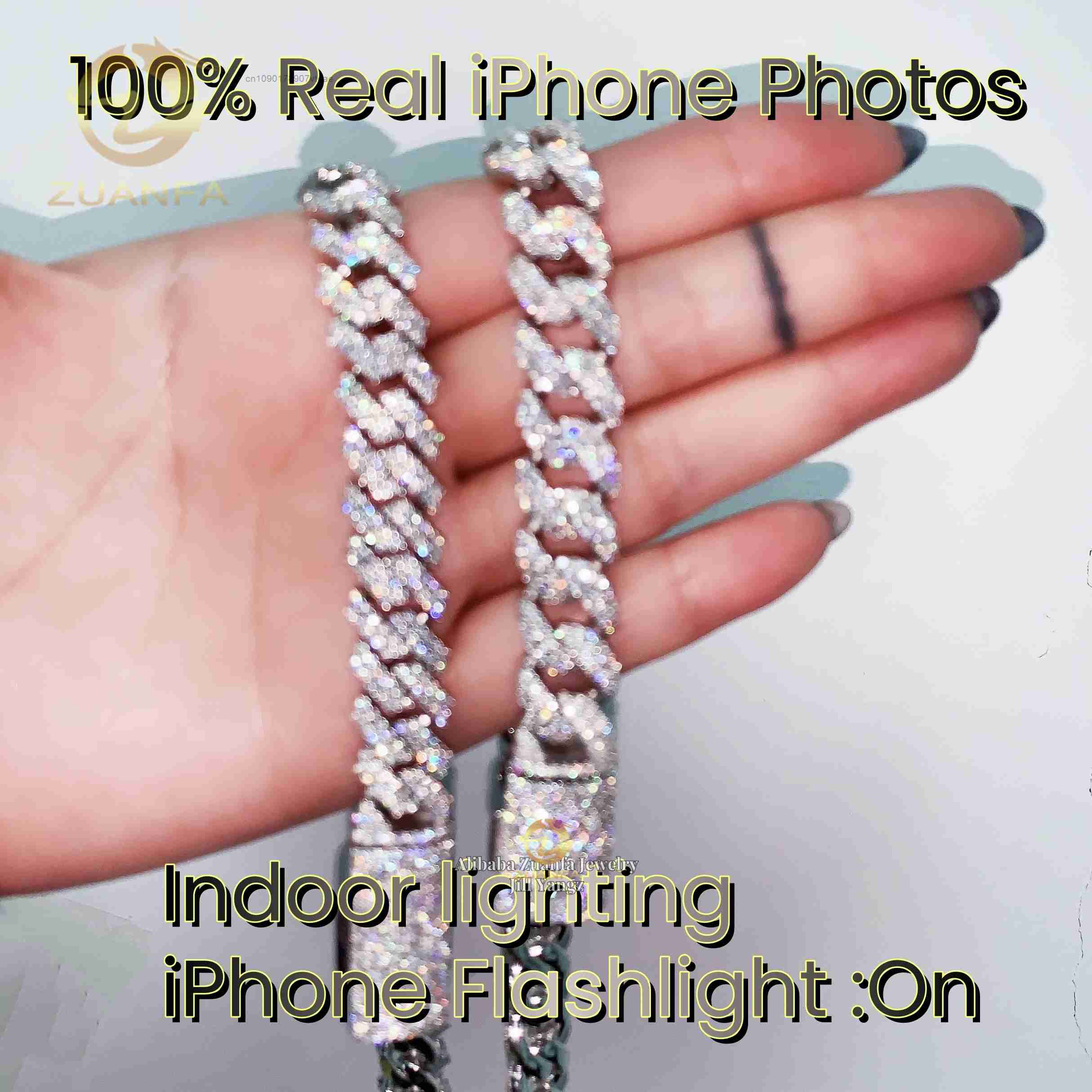 Cuban Link Chain 12Mm - 인증된 GRA 주요 공장 직판 12mm