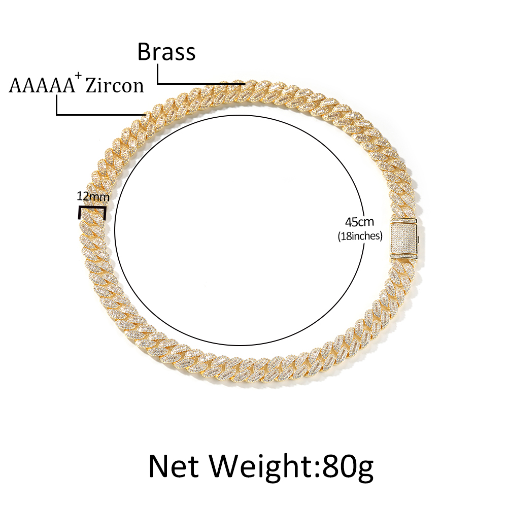 블링 킹 12/15mm 마이애미 쿠반 체인 목걸이 여성 - Cuban Link Chain 12Mm 리뷰 및 가격