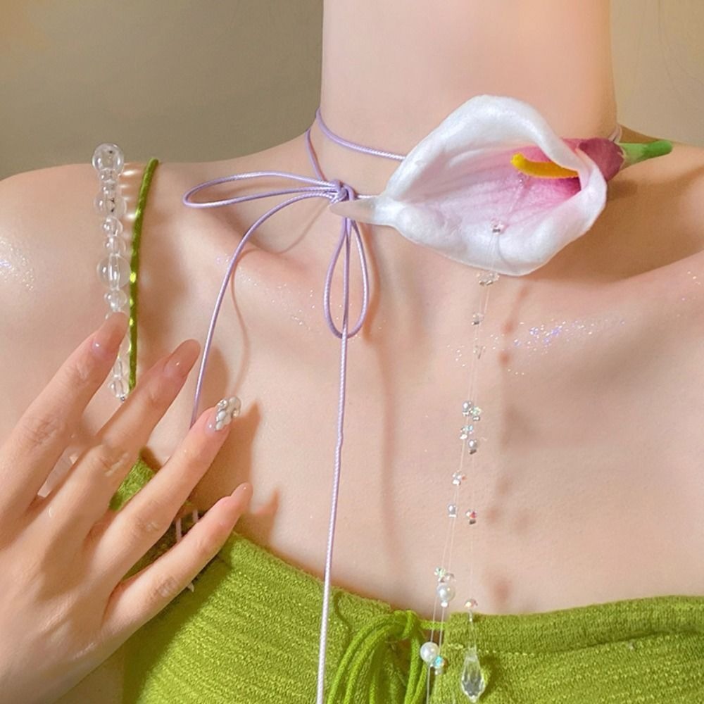 패션 과장된 칼라 릴리 페르시 펜던트 빈티지 우아한 한 - Pearl Choker Necklace Vintage 리뷰 및 가격