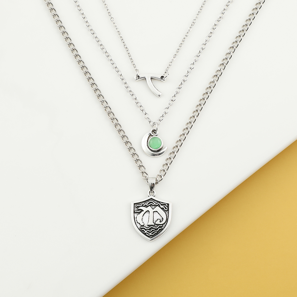 애니메이션 캐릭터를 모티브로 한 다층 디자인의 짧은 목 - Anime Pendant Necklace 리뷰 및 가격