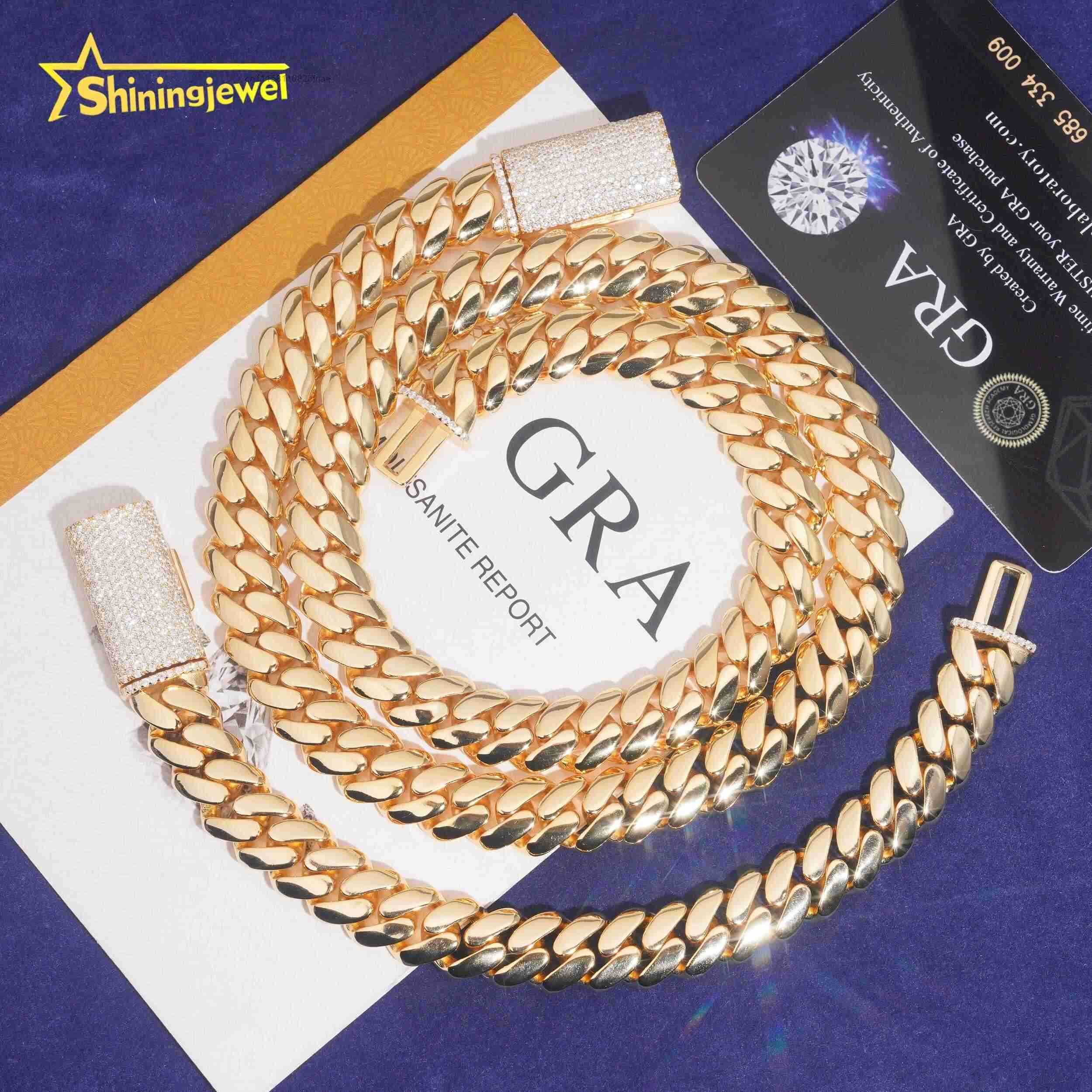 925 실버 12mm 금도금 플레인 쿠반 링크 모이사나 - Cuban Link Chain 12Mm 리뷰 및 가격