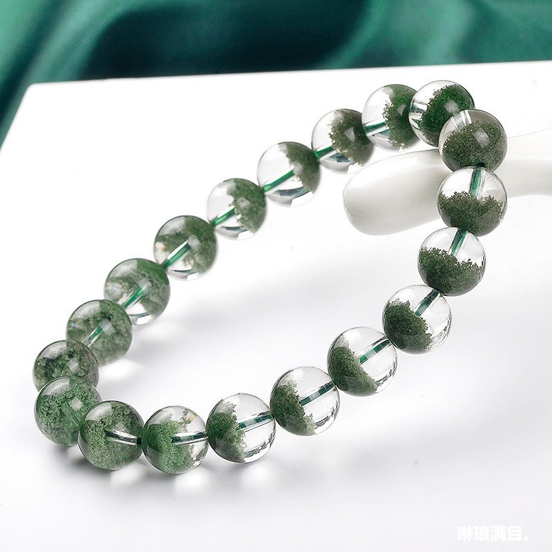 녹색 팬텀 크리스탈, 자연 그대로의 아름다움을 담은 진 - Bracelets 리뷰 및 가격