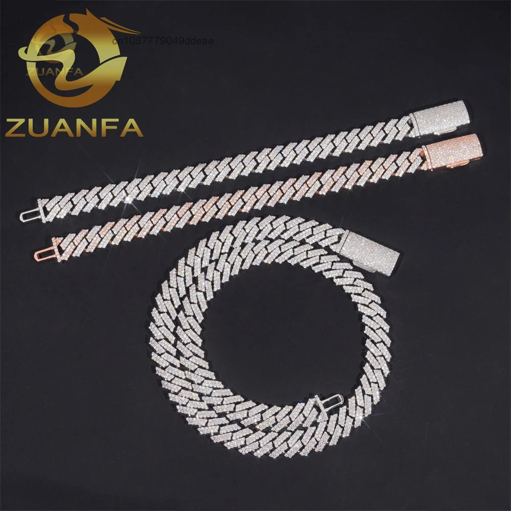 2열 12mm 모이사나이트 힙합 주얼리, 남성용 925 - Cuban Link Chain 12Mm 리뷰 및 가격