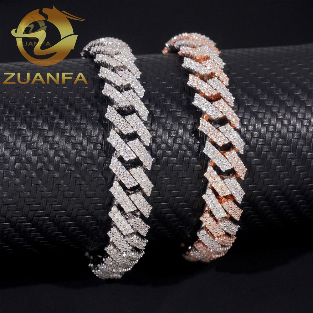 2열 12mm 모이사나이트 힙합 주얼리, 남성용 925 - Cuban Link Chain 12Mm 리뷰 및 가격