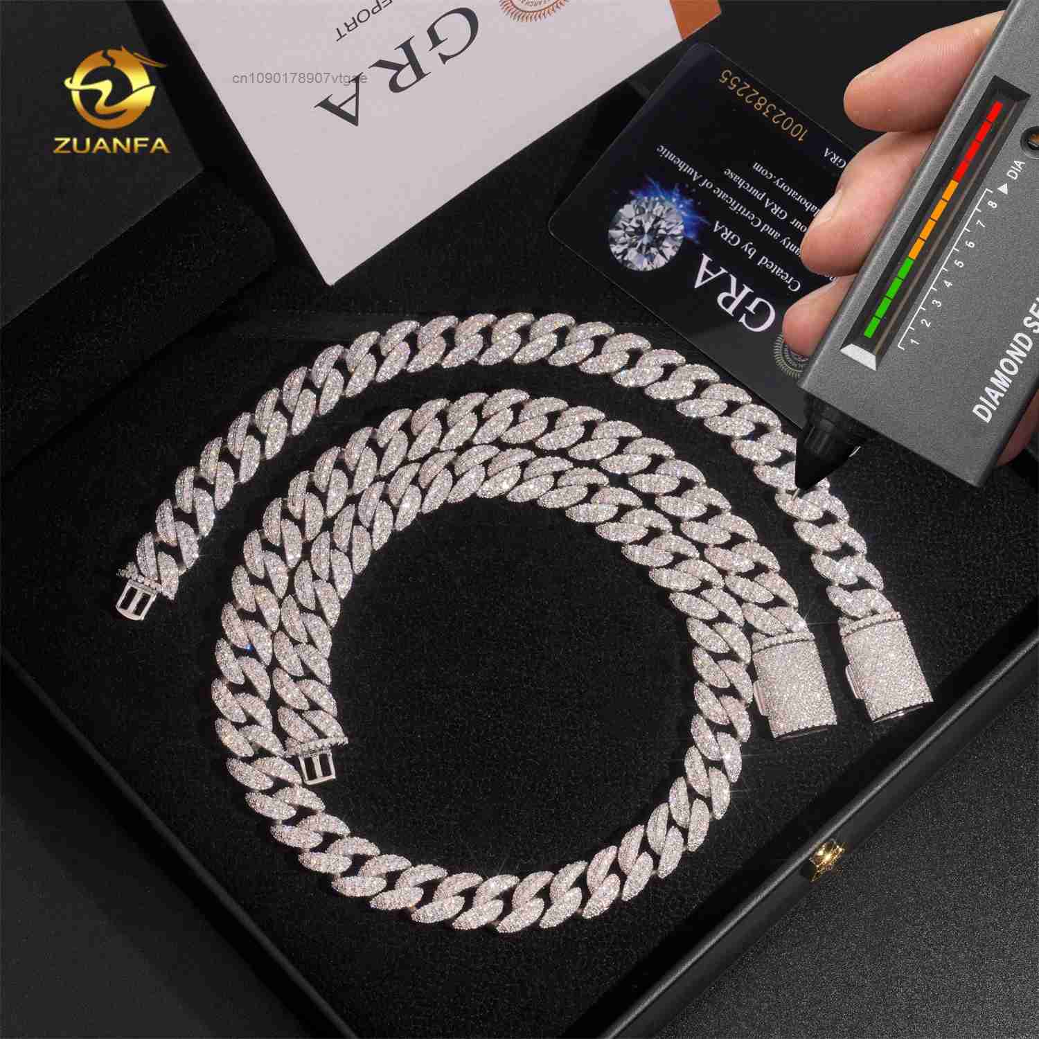 인기 상품: 달 모양의 힙합 주얼리, 12mm 실버 9 - Cuban Link Chain 12Mm 리뷰 및 가격